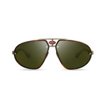 Bugatti - 10 // Men's Sunglasses // Demi Blonde Tortoise - Antique Gold