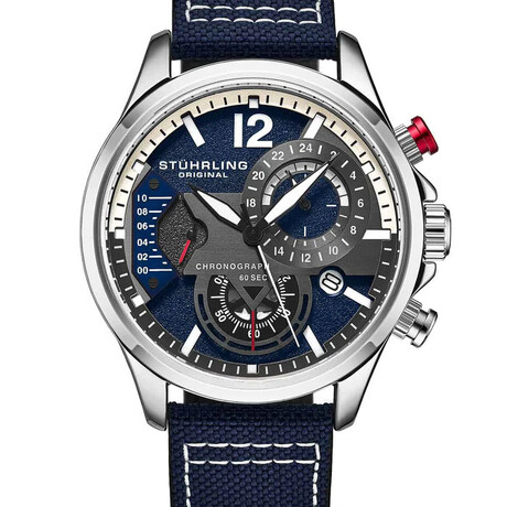 Stührling Original Cordura Aviator Quartz // 4029.2