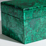 Genuine Malachite Jewelry Box v.2