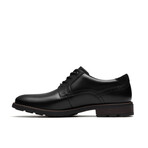 Emmet Plain // Plain Toe Oxford // Black Smooth (US: 10)
