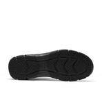 Walpath Easy // Slip-On Casual Shoe // Black Leather (US: 8.5)