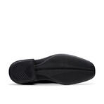 Cosgrove Apron // Apron Toe Oxford // Black Leather (US: 12)