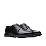 Cosgrove Apron // Apron Toe Oxford // Black Leather (US: 12)
