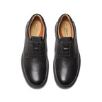 Un Briley Pace // Slip-On Sneaker // Black Leather (US: 8)