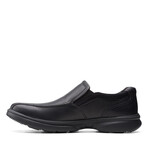 Bradley Step // Slip-On Loafer // Black Tumbled Leather (US: 8)