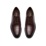 Steadwell Cap // Cap Toe Oxford // Mahogany (US: 11)