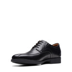 Whiddon Pace // Apron Toe Oxford // Black Leather (US: 8.5)