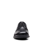 Whiddon Pace // Apron Toe Oxford // Black Leather (US: 8.5)