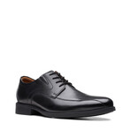 Whiddon Pace // Apron Toe Oxford // Black Leather (US: 8.5)