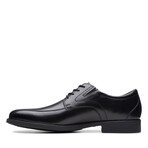 Whiddon Pace // Apron Toe Oxford // Black Leather (US: 8.5)