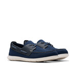 Flexway Tie // Lace-Up Sneaker // Navy Combi (US: 11)