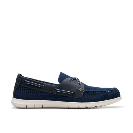Flexway Tie // Lace-Up Sneaker // Navy Combi (US: 8)