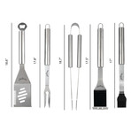 Jim Beam 5-Piece BBQ Tool Set
