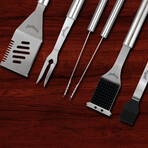 Jim Beam 5-Piece BBQ Tool Set