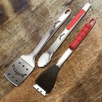 Jim Beam 3 Piece Grill Tool Set