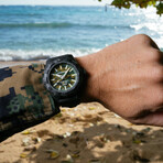 ProTek USMC Semper Fidelis Carbon Dive Quartz // PT4105SFC