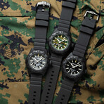 ProTek USMC Semper Fidelis Carbon Dive Quartz // PT4101SF