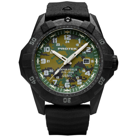 ProTek USMC Semper Fidelis 250th Anniversary Dive Quartz // PT1015SFC