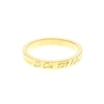 Tiffany & Co. // 18k Yellow Gold New York Ring // Ring Size: 6 // Store Display