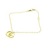 Gucci // 18k Yellow Gold GG Bracelet // 7.87" // Store Display