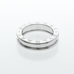 Bulgari // 18k White Gold B.Zero1 Ring // Ring Size: 4.75 // Store Display