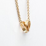 Cartier // 18k Rose Gold Baby Love Pendant Necklace // 17.32" // Store Display
