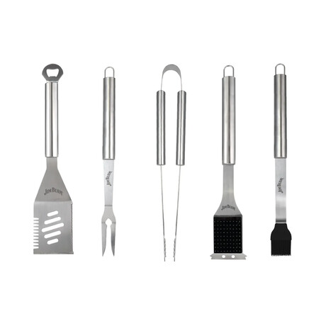 Jim Beam 5-Piece BBQ Tool Set