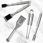 Jim Beam 5-Piece BBQ Tool Set