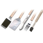 Jim Beam 5-Piece Grill Tool Set