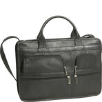 Julio Medium Briefcase (Black)