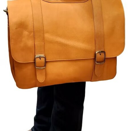 Robert Large Briefcase (Tan)