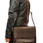 Francis Small Briefcase (Black)
