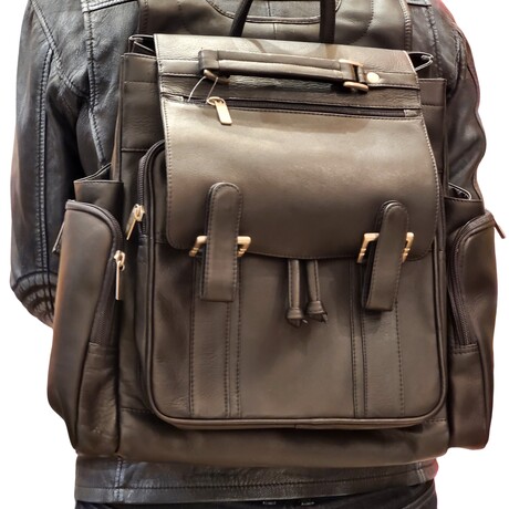 Aladino Extra Large Back Pack (Black)