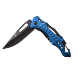 Spring Assisted Knife // MT-A705G2 // Stonewash (Blue/Black)