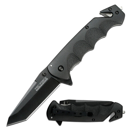 Spring Assisted Knife // TF-499 // Bite (Grey)