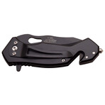 Spring Assisted Knife // TF-903 (Black)
