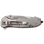 Spring Assisted Knife // TF-606 // Wood (Red Oak)