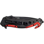 Spring Assisted Knife // TF-723 (Black/Orange - EMS)