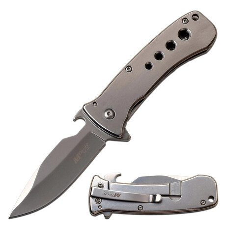 Spring Assisted Knife // MT-A1093 // Mirror Polished