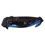 Spring Assisted Knife // TF-723 (Black/Orange - EMS)