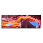 Epic Graffiti "Canyon Above" in a High Gloss Acrylic Wall Art // 60" x 20"