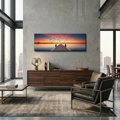 Epic Graffiti "Seek To Sea More" in a High Gloss Acrylic Wall Art // 60" x 20"