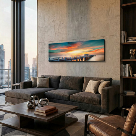 Epic Graffiti "Not What It A-Piers" in a High Gloss Acrylic Wall Art // 60" x 20"