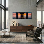 Epic Graffiti "Don't Feed The Birds" in a High Gloss Acrylic Wall Art // 60" x 20"