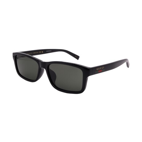 Mens // GUCCI // GG1986SA 001 Square // Black + Grey