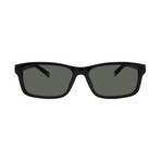 Mens // GUCCI // GG1986SA 001 Square // Black + Grey