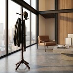 Cortesi Home Monica Coat Rack // Mahogany