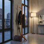 Cortesi Home Chandler Wooden Coat Rack // Oak