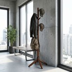 Cortesi Home Chandler Wooden Coat Rack // Oak