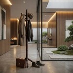 Cortesi Home Monica Coat Rack // Mahogany